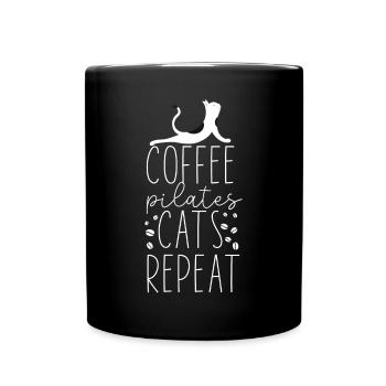 Instructeur de Pilates Professeur Café - Mug uni - noir - Devant
