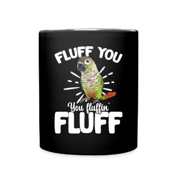 Molina Perruche Perroquet Perruche Oiseau Perruche - Mug uni - noir - Devant