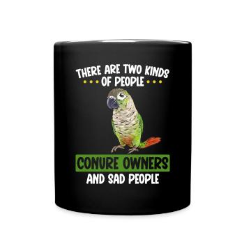 Molina Perruche Perroquet Perruche Oiseau Perruche - Mug uni - noir - Devant