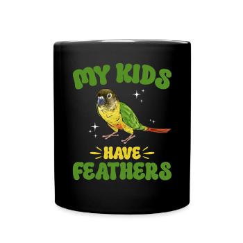 Molina Parakeet Parrot Bird Parakeet - Full Colour Mug - black - Front