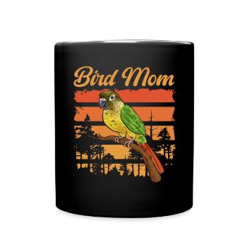 Molina Parakeet Parrot Bird Parakeet - Full Colour Mug - black - Front