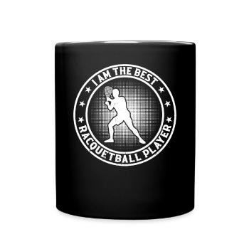 Jeu de racquetball - Je suis le meilleur joueur de racquetball - Mug uni - noir - Devant