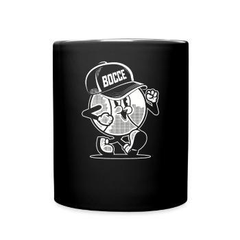 Petanque ball goes to the Boules Petanque Team Cap Boule - Full Colour Mug - black - Front