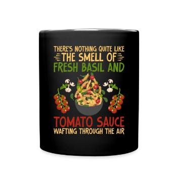 Italian Food Gifts - Full Colour Mug - black - Front