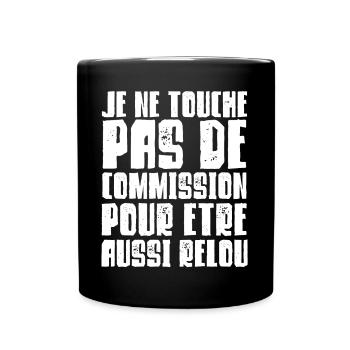 LE RELOU - Mug uni - noir - Devant