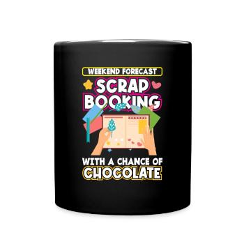 Memory Book, Scrapbook, Scrapbook, Scrapbook, Scrapbook - Full Colour Mug - black - Front