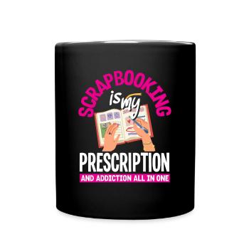 Memory Book, Scrapbook, Scrapbook, Scrapbook, Scrapbook - Full Colour Mug - black - Front
