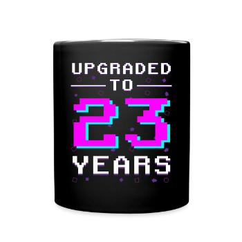Epic Level 23 - Gamer Vintage Style - Mug uni - noir - Devant