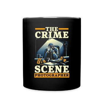 Photographe médico-légal Enquête sur les scènes de crime - Mug uni - noir - Devant