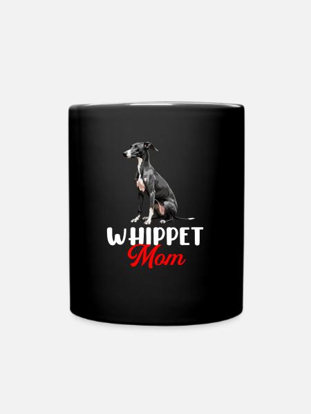 Chien Whippet - Mug uni - noir