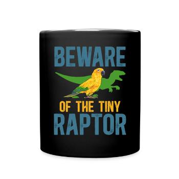 Parakeet Parrot Parakeet Bird - Full Colour Mug - black - Front