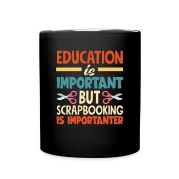 Memory Book, Scrapbook, Scrapbook, Scrapbook, Scrapbook - Full Colour Mug - black - Front