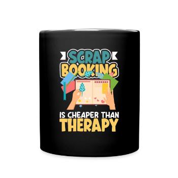 Memory Book, Scrapbook, Scrapbook, Scrapbook, Scrapbook - Full Colour Mug - black - Front