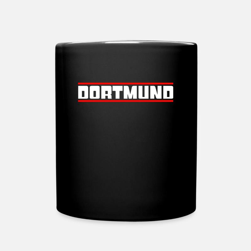 Dortmund - Tasse einfarbig - Schwarz