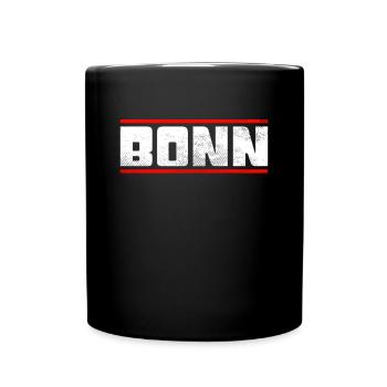 Bonn - Tasse einfarbig - Schwarz - Vorne