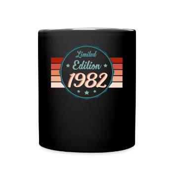 1982 Klassik Star - Un cadeau d’une classe à part - Mug uni - noir - Devant