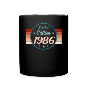 1986 Legend – Retro Hit Gift - Full Colour Mug - black - Front