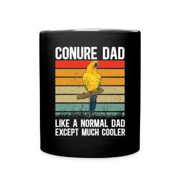 Parakeet Parrot Parakeet Bird - Full Colour Mug - black - Front