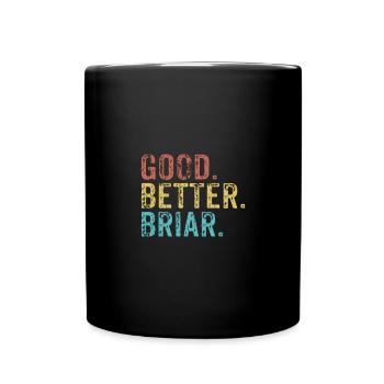 Cool guys are called briar - Full Colour Mug - black - Front
