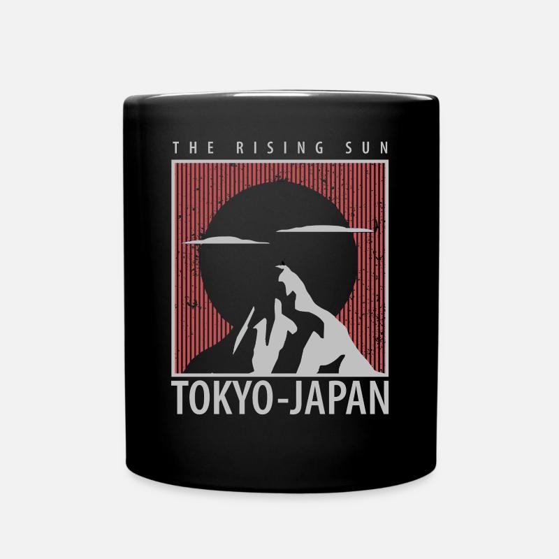 Tokyo Japan - Full Colour Mug - black
