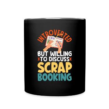 Memory Book, Scrapbook, Scrapbook, Scrapbook, Scrapbook - Full Colour Mug - black - Front