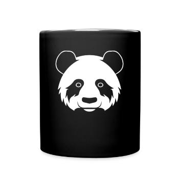 Panda Ours Panda géant japonais - Mug uni - noir - Devant