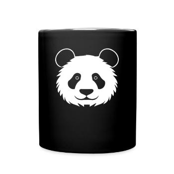 Panda Ours Panda géant japonais - Mug uni - noir - Devant