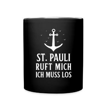 Hambourg Ville hanséatique Allemagne du Nord Bas-allemand - Mug uni - noir - Devant
