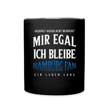 Hambourg Ville hanséatique Allemagne du Nord Bas-allemand - Mug uni - noir - Devant