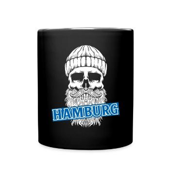 Hambourg Ville hanséatique Allemagne du Nord Bas-allemand - Mug uni - noir - Devant