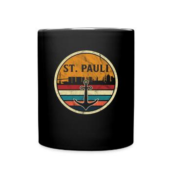 Hamburg Hanseatic City North German Low German - Full Colour Mug - black - Front