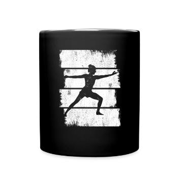 Yogini Drawing - Full Colour Mug - black - Front