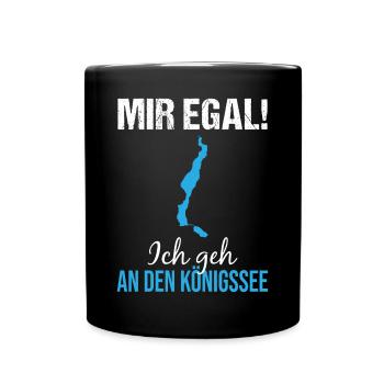 Königssee-Entscheidung - Einfach machen! - Tasse einfarbig - Schwarz - Vorne