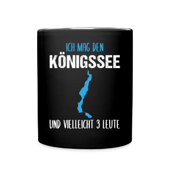 Königssee & 3 Freunde - That's all you need! - Full Colour Mug - black - Front