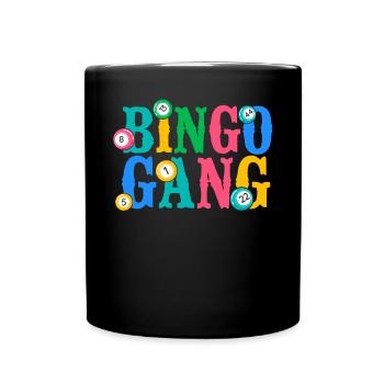 Joueur de bingo Bingo Gang - Mug uni - noir - Devant