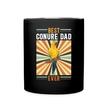 Parakeet Parrot Parakeet Bird - Full Colour Mug - black - Front