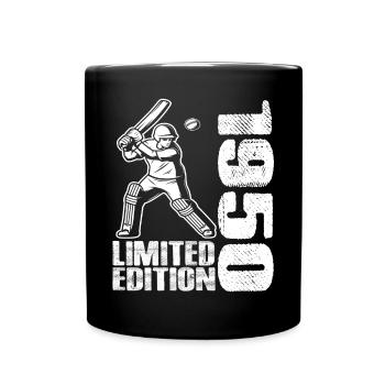 Limited Edition 1950 Limited Edition Cricket - Tasse einfarbig - Schwarz - Vorne