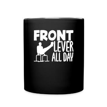 Calisthenics Training Fitness Workout - Full Colour Mug - black - Front