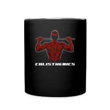 Calisthenics Training Fitness Workout - Full Colour Mug - black - Front