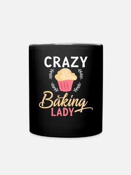 Cake Lover Cake Gift - Tasse einfarbig - Schwarz
