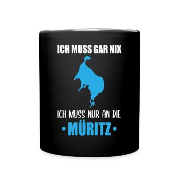 Müritz Necessity - Nothing Else Matters - Full Colour Mug - black - Front