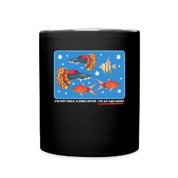 Aquarium Aquariophile Aquariophile Cadeau - Mug uni - noir - Devant