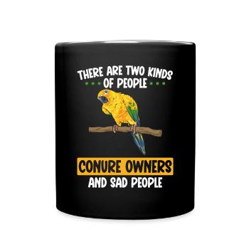 Parakeet Parrot Parakeet Bird - Full Colour Mug - black - Front
