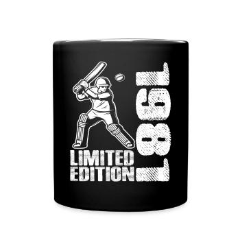 Édition limitée 1981 Édition limitée Cricket - Mug uni - noir - Devant