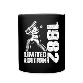 Limited Edition 1982 Limited Edition Cricket - Tasse einfarbig - Schwarz - Vorne
