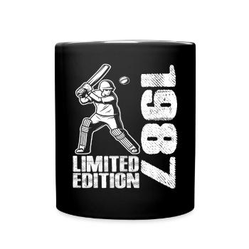 Limited Edition 1987 Limited Edition Cricket - Tasse einfarbig - Schwarz - Vorne