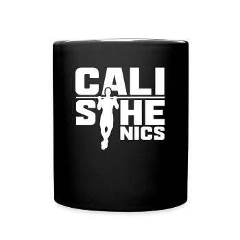 Calisthenics Training Fitness Workout - Full Colour Mug - black - Front