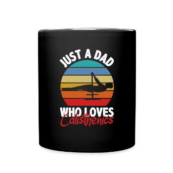 Calisthenics Training Fitness Workout - Full Colour Mug - black - Front