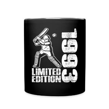Limited Edition 1993 Limited Edition Cricket - Full Colour Mug - black - Front