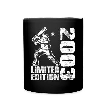 Édition limitée 2003 Édition limitée Cricket - Mug uni - noir - Devant